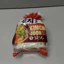 GARAK Kimchi Soup Udon Noodles (3 Packs)  Thick Japanese-Style Korean Noodles with Seasoning, Ready in 2 Minutes, Perfect for Quick Meals (645g / 22.75oz)