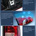 Nilight Taillight Assembly Compatible with 2003 2004 2005 2006 Chevy Silverado 1500 1500HD 2500 2500HD 3500 2007 Chevrolet Classic OE Style Taillight Rear Lamp Driver and Passenger Side w/Bulbs