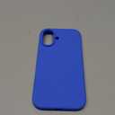 for iPhone 17 Genuine Liquid Silicone Case, Stain-Resistant, Heavy Duty Shockproof, Premium Minimalist Classic Basic Matte Phone Case Slim Fit Cover, 6.3" Screen 2025, Bright Blue - Royal Blue