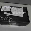 Goldenwarm 15 Pack 3 Inch Black Cabinet Handles Matte Black Drawer Pulls Stainless Steel Cabinets Hardware Square Bar Modern for Kitchen Bathroom Cupboard