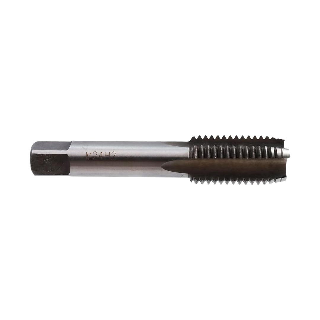 Metric Machine Tap M24 x 3mm Straight Fluted Tap Machine Screw Coarse Thread 4 Flutes Metric Taps