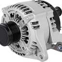 SCITOO Alternator Fits for Ram for 1500 5.7L 2013-2022,for Ram for 2500 6.4L 2014-2022,for Ram for 3500 6.4L 2014-2022 12V 220Amp CW 6-Groove Pulley 14027 214027 56029644AB 90295873 421000-7130