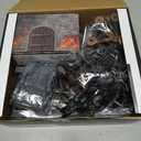 254pcs/set Medieval Castle Knights Toy Soldier - Army Figures Miniature Playset with Castle, Four-Color Soldier, Cavalry and Arrow Tower (Castle and 4 Color Soldiers)