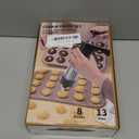 Cookie Press, Spritz Cookie Press for Baking, Stainless Steel Cookies Press Gun Kit with 8 Icing Tips and 13 Cookies Discs for DIY Biscuit Maker and Decoration (Black)