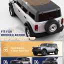 Hard Top Storage Bag fit for Fit for 2021-2026 Ford Bronco 4-Door Middle Top