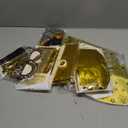 Joy Bang 70 PCS Happy New Years Decorations 2026, New Years Eve Party Supplies Photo Booth Props Backdrops Black Gold, 2026 Foil Balloons Headband Tiaras/Hats/Glasses/Noise Maker