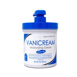 Vanicream Moisturizing Skin Cream with Pump Dispenser, 1 Pound