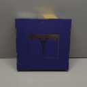 12" Lazy Susan Oak Wood Turntable Organizer for Cabinet, Farmhouse Round Wooden Lazy Susan Organization and Storage for Dining Table, Pantry, Kitchen, Bathroom, Countertop, Cupboard, Home Decor (Brown & Black)