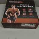 Twister Arm Trainer, 30-120 lbs Adjustable Twister Arm Chest Exerciser with 4 Spring & Poster for Men & Women, Detachable Power Twister Home Fitness Equipment for Enhancing Upper Body Muscle