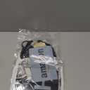 Black Birthday Decorations for Men with White Black and silver Balloons Banner Metallic Silver Fringe Curtain for 21st 25th 27th 30th 35th 40th 50th 60th Men Birthday Decorations