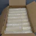 72 Pack Ivory Pillar Candles Bulk Set, 2x3 2x6 2x8 Inch - 24 Each Size, Dripless Smokeless Clean Burning for Wedding Centerpieces, Home Decor, Church, Romantic Ambiance
