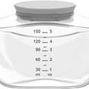 1pc Breast Pump Milk Collector with Silicone Lip Compatible with Momcozy Upgraded Mobile Flow M9, Upgraded M9 Breastmilk Container, Easy to Storage and Carry, Not Mom Cozy Original Parts