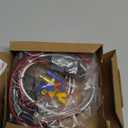 2 PCS Electric Fan Relay Kit, Dual Electric Fan Relay Kit, 185 Degree on 175 Thermostat Switch 40A Relays, 12V Cooling Radiator Fan Relays Wiring Kits for Replacing Faulty Wiring, Truck Engine Cooling