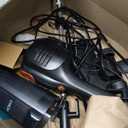 Candy Corded Stick Vacuum Cleaner, Powerful Suction Handheld Vacuum with One-Click Dust Disposal, 3-in-1 Use for Hard Floor, Ceramic Tile, 0.8 Liters Capacity, Easy Clean (Black)