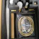 SHAMANDA Brass Rainfall Shower System, Luxuly Bathroom Shower Faucet Combo Set Brushed Gold(Including Rough-In Valve Body and Trim), L70001-3