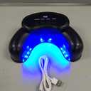 Nail Lamp - Gel Dryer, UV LED Light | Folding Curing Machine for Fingernail Polish Art Salon Gift Tool Home Quick Setting Portable Compact Device for Women Mother Girlfriend Sister dly Manicure