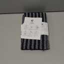 Yiclick Exfoliating Body Scrubber, Back Scrubber for Shower Bath, Japanese Scrub Wash Cloth, Exfoliating Washcloth Towel for Men Women, Body Exfoliator Loofah Luffa Sponge Net Rag Back Washer (Black)