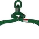 2 Serrated 18in Swivel Claw Hook,Log Lifting Tongs, Heavy Duty Grapple Timber Claw,Lumber Skidding,Log Lifting -18in