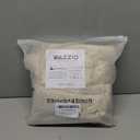 WAZZIO Boho Lace Curtains 45 Inches 2 Panel, Light Filtering Privacy Tassel & Geometry Crochet Semi Sheer Curtain Drapes for Bedroom Living Dining Room, Rod Pocket & Tassel, Vintage French Country, Beige