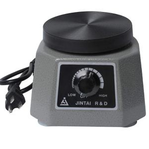 4 Lab Vibrator, 100W Oscillator, Knob Speed Control, Efficient Bubble Removal for Plaster, Epoxy Resin,Gypsum Mixing Machine