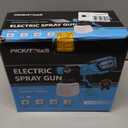 1000W HVLP Paint Sprayer High-Efficiency Electric Spray Gun with 6 Nozzles,Variable Patterns & Adjustable Flow, 47oz (1400ml) Detachable Container,Easy to Clean for Home Improvement Projects Navy