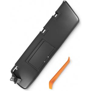 Left Driver Side Sun Visor Assembly with Mirror