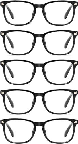 CCVOO Reading Glasses for Women/Men, Eyeglasses, Blue Light Readers for Women/Men, Computer Eye Glasses, Cheaters