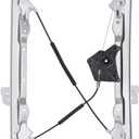 YHTAUTO Front Driver Side Power Window Regulator Without Motor Compatible with Dodge Avenger 2008-2010, Sedan Only