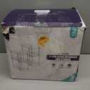 2Set 3 Tier Clear Bathroom Organizer with Dividers, Pull-Out Pantry Organization and Storage, Multi-Purpose Under Sink Organizers and Storage, Vanity Skincare Cosmetic Closet Organizer Medicine Bins (Transparent)