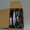 Dimmable Black Light Strip Kit 40ft/12M 720 LEDs, 12V Flexible Black light Fixtures, 385nm-400nm, Black Light LED Strips for Glow Party Poster Halloween Indoor Bedroom Decor, Non-Waterproof