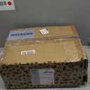 Floor Lamps for Living Room - 60" Resin Farmhouse Floor Lamp with Adjustable Color Temperatures - Vintage Standing Lamp Reading Light with Linen Shade Tall Lamp for Bedroom Office, Reddish Brown