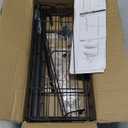 Over Door Hat Organizer 3 Tier Wall Mounted Hat Rack with 2 Adjustable Metal Basket and 3 Hooks Hat Organizer for Baseball caps Hat Hanger Holder Display for Door Closet, Cap Organizer Storage (Black)