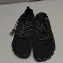 Racqua Water Shoes Quick Dry Barefoot Beach Aqua Sport Swim Surf Pool Hiking Diving Walking for Men Women (7.5 Women/6.5 Men, Wz112-black)