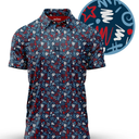 Bogey Bros Golf Polo Shirt for Men – 4 Way Stretch Short Sleeve, UPF 50, Moisture Wicking Athletic Fit L