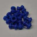12 Pcs Trampoline Caps - 1 Inch Diameter Enclosure Net Pole Caps & Replacement Poles for Safety Accessories