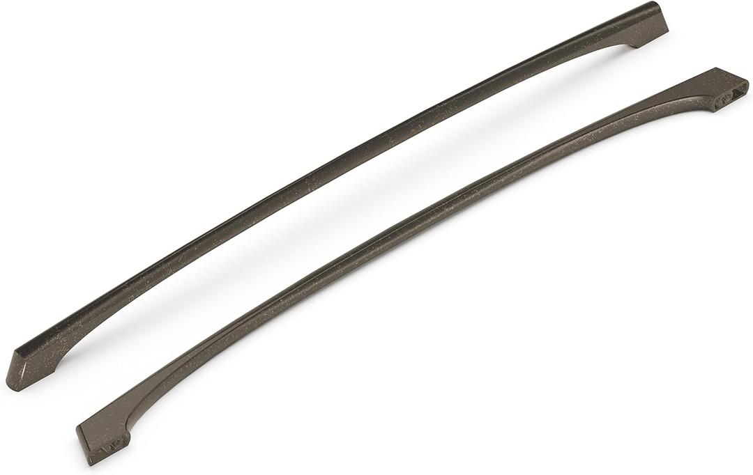 Hickory Hardware Solid Core Kitchen Cabinet Pulls, Luxury Cabinet Handles, Hardware for Doors & Dresser Drawers, 18 Inch Hole Center, Windover Antique, Greenwich Collection (18 Inch Center to Center)