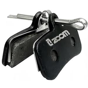 Zoom 3-Piston Brake Pads for HB-876/HB-876E, Semi-Metallic | Fits Shimano D02S/D03S & Tektro/TRP 3-piston brakes. For E-bikes & bicycles.