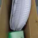 HOLMES 12" Table Fan, 75 Oscillation, 3 Speeds, 15 Adjustable Head Tilt, Ideal for Home, Bedroom or Office, White (12 Inch, White)