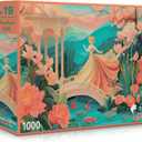 Southern Belle (No. 19)  1000 Piece Jigsaw Puzzle for Adults | Printed in USA | Satin Low-Glare Finish | Random Ribbon Cut | Bonus Poster | Display-Worthy Box | Premium Board | Final Piece Puzzles