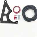 Brake Booster Air/Vacuum Pump Relocation Mounting Bracket Kit Fit for 2007-2018 JK Wrangler