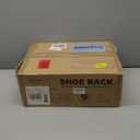 Mavivegue 10 Tiers Shoe Rack, Large Storage Space, 55-60 Pairs, White, Polypropylene