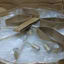 Large Crystal Chandeliers Modern 30Gold Chandelier for Foyer Staircase Chandeliers 5 Tiers 16 Lights Luxury K9 Ceiling Pendant Lighting Fixture for Dining Room Bedroom