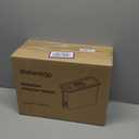 Waterdrop 35-Cup Slim Water Filter Dispenser, Large Capacity, 200-Gallon Long-Life, Faster Filtration, Reduces Chlorine, PFOA/PFOS and More, BPA Free, Black (with 1 Filter)