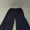 BTFBM Women's Elegant Flowy Dress Pants Front Pleated High Waisted Casual Wide Leg Loose Palazzo Trousers with Pockets Large