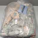 RELEANY Area Rugs 5'x7' Washable Non-Slip, Floral Vintage Distress Print Pattern Medallion Carpet for Living Room Bedroom Dining Room, Brick Red Rust Neutral Brown Burnt Orange Green