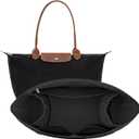 LOUKAYCCI Quilted Purse Organizer Insert for Longchamp Le Pliage L Tote