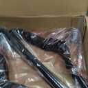 HOUSE DAY Black Velvet Hangers 60 Pack, Non Slip Clothes Felt Hanger Heavy Duty for Coat, Premium Slim Space Saving Suit Hangers for Closet Organizer, 360 Rotating Silver Hook