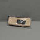 Mr. Pen- Silicone Pencil Case Pouch, Warm Beige, Aesthetic Triangular Design, Multipurpose, Aesthetic Pencil Case Small, Silicone Makeup Bag