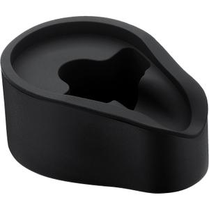 Normcore Portafilter Holder, Portafilter Tamping Station, 304 Stainless Steel With Silicon Espresso Holder Tamper Stand Fits 58mm Espresso Machines Portafilters, Black