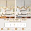 Linear Chandeliers for Dining Room 51" Extra Large Modern Chandeliers Black Linear Chandelier with Amber Swirled Glass 11 Light Rectangle Chandelier Over Table Kitchen Island Living Room
